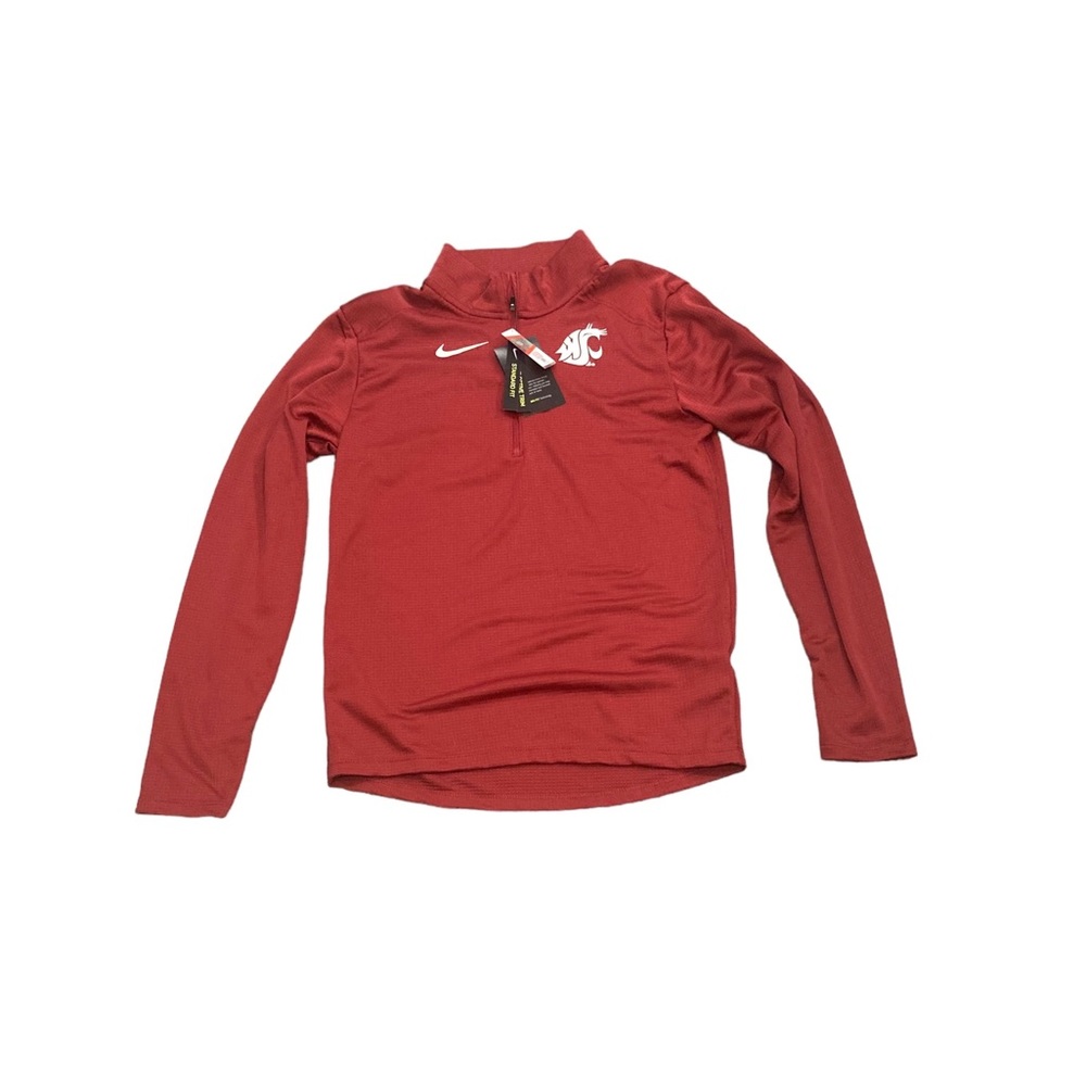 Washington State Cougars Nike Men’s 1/2 Pullover Jacket Small